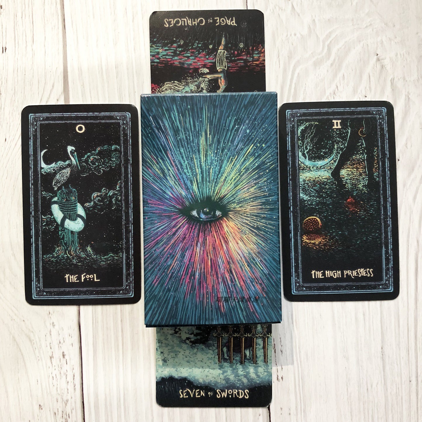 Various Tarot Card Decks