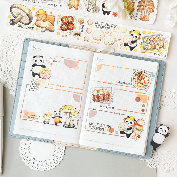 Bear & Mushroom Stickers