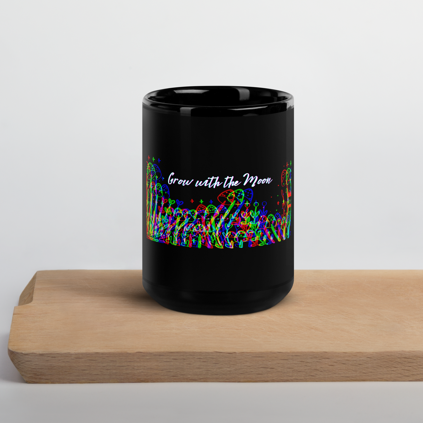 Rainbow Mushroom Mug